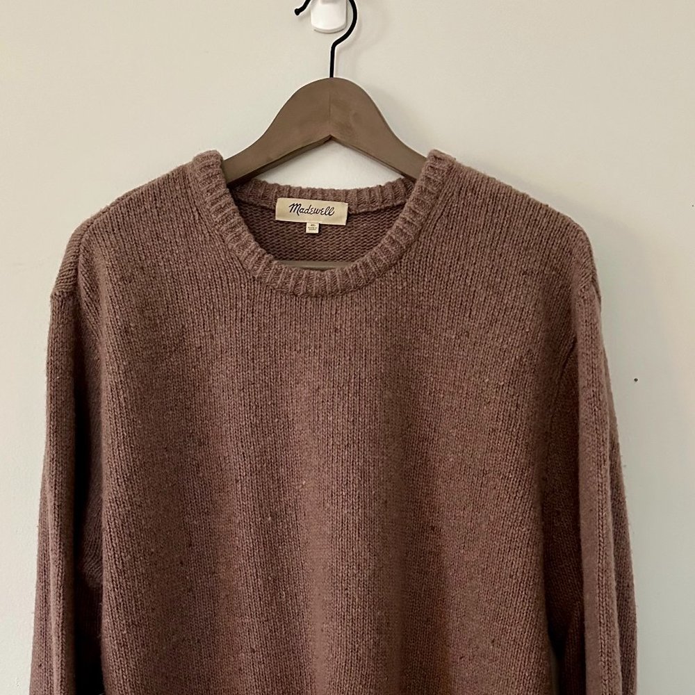 Madewell Mauve Wool Sweater
